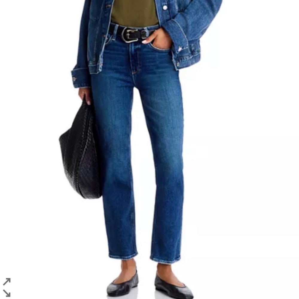 PAIGE Cindy High Rise Straight Leg Jeans - Size 27